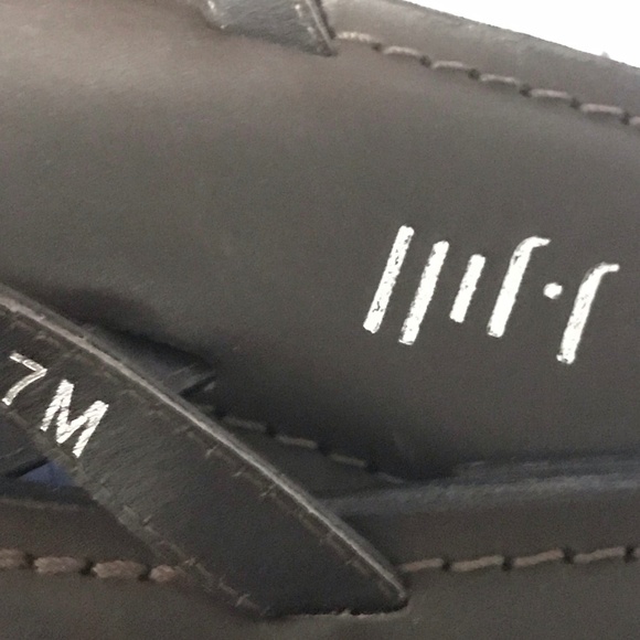 J Jill Leather Flip Flop Brown Size 6 - Picture 5 of 9